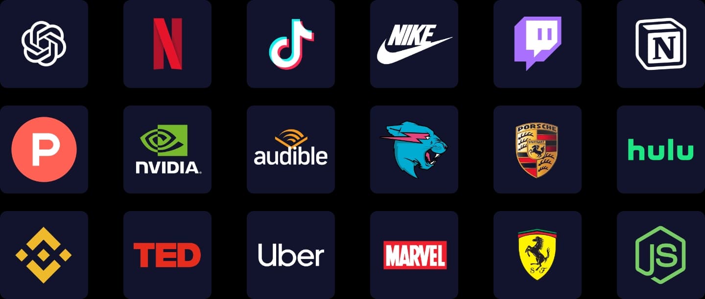 Next15 company usage logos